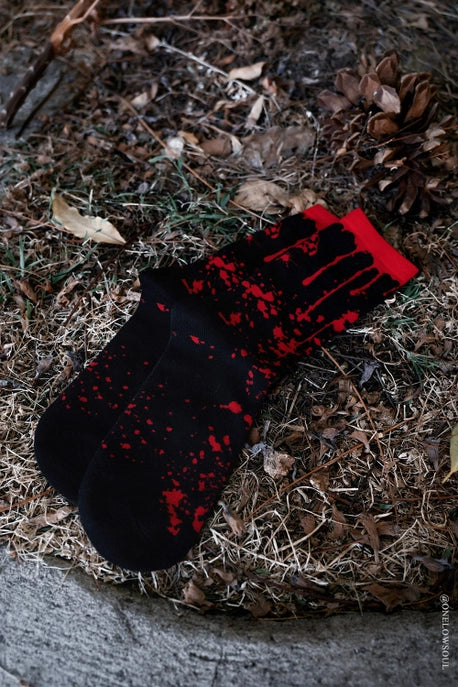 Socks-Blood Splatter Crew