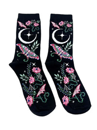 Socks-Enchanted Garden MothCrew