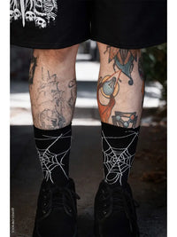 Socks-Nightweave Spiderweb Crew