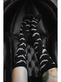 Socks-White Bats Crew