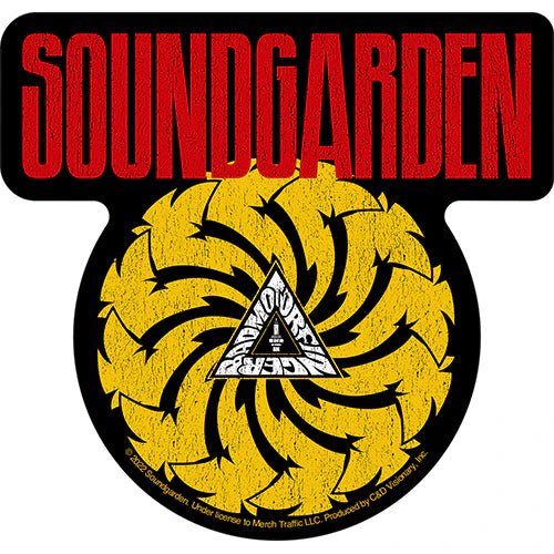 Soundgarden Red Logo Cut Out