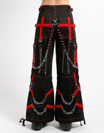 Spider Zip Off Blk/Red