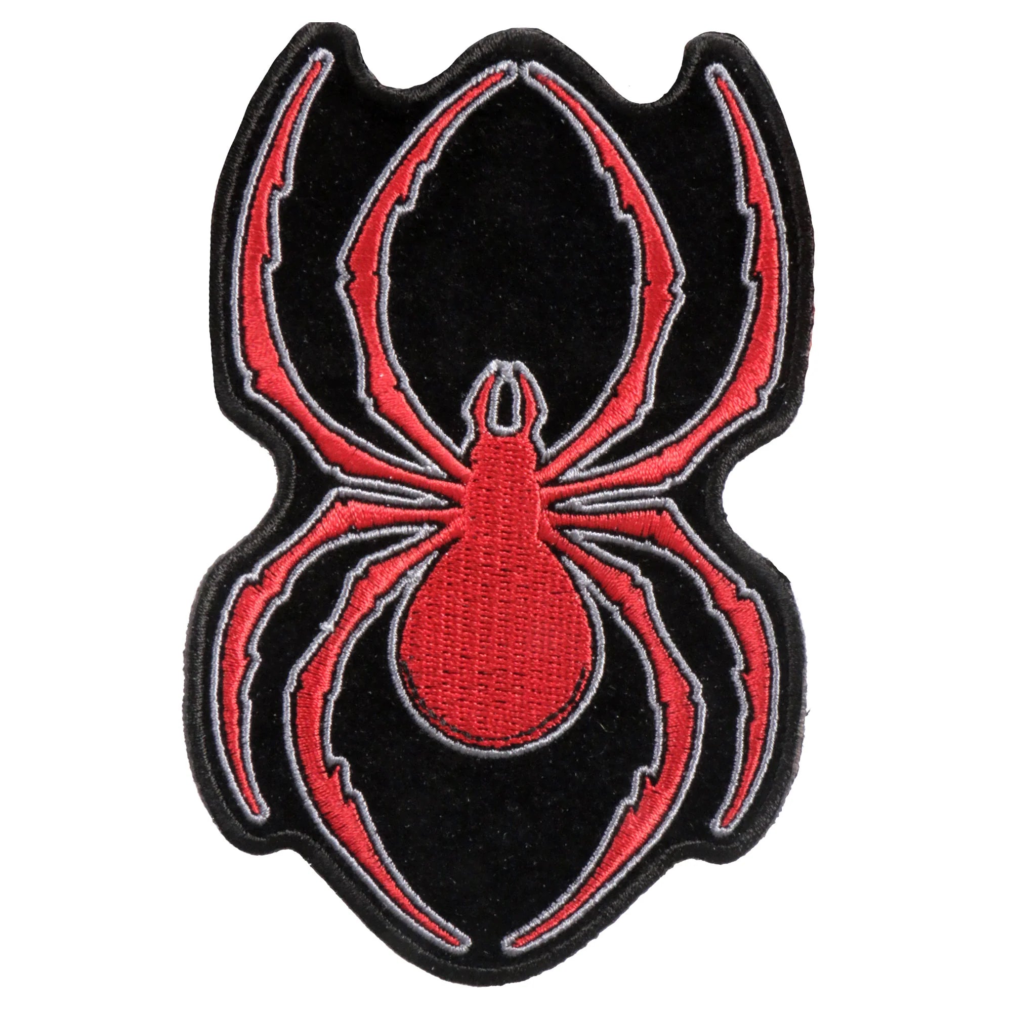 Spider red on blk