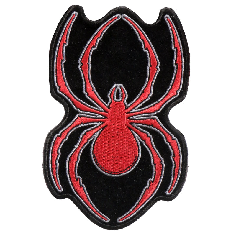Spider red on blk