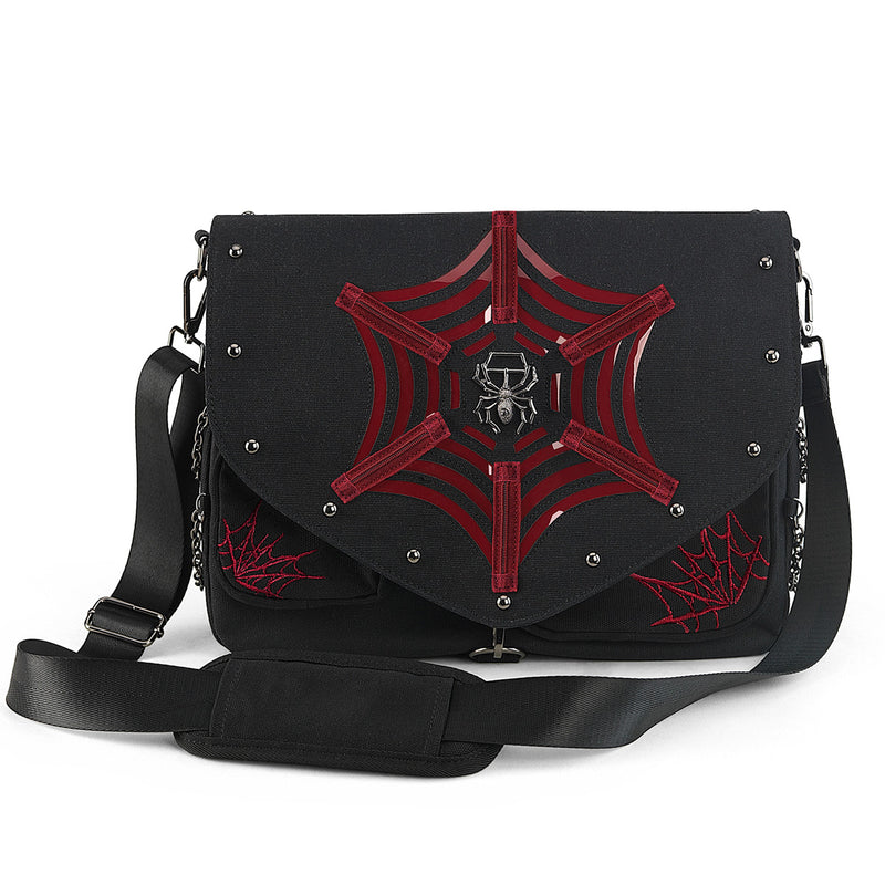 Spiderweb Canvas Messenger