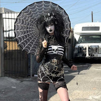 Spiderweb Chain Belt Sil