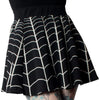Web White Skater Skirt