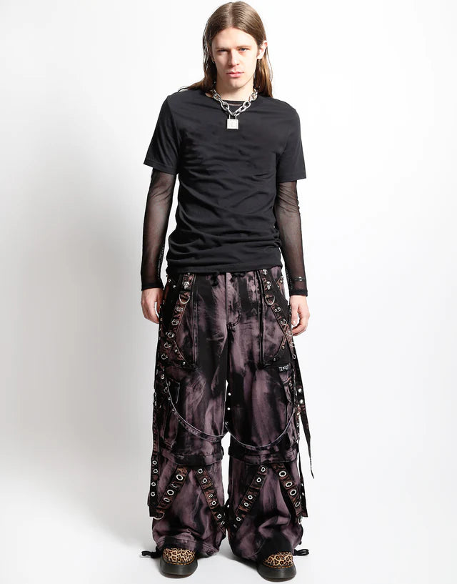 Storm Wash Denim Pant blk/pur