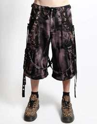 Storm Wash Denim Pant blk/pur