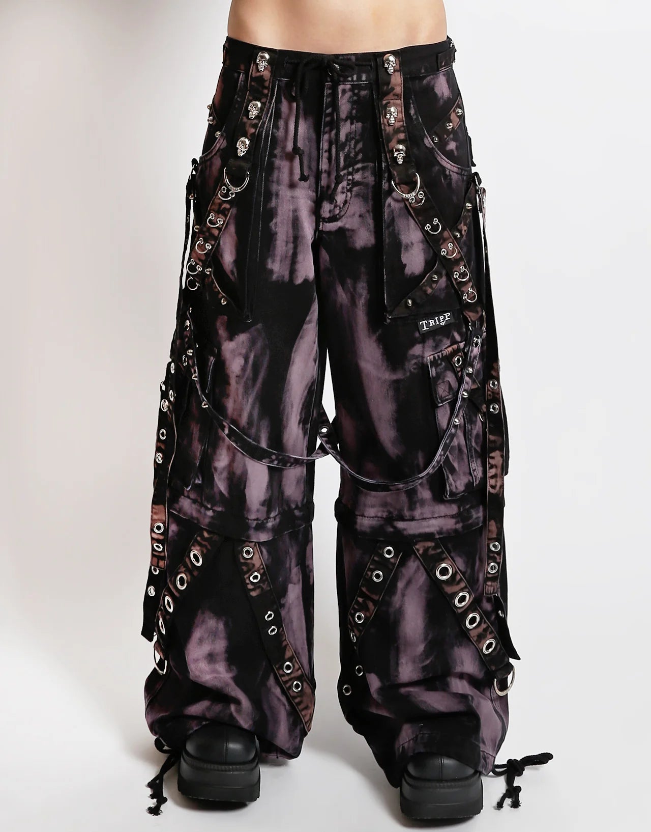 Storm Wash Denim Pant blk/pur