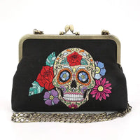 Sugar Skull Embroidered Kissloc