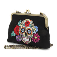 Sugar Skull Embroidered Kissloc
