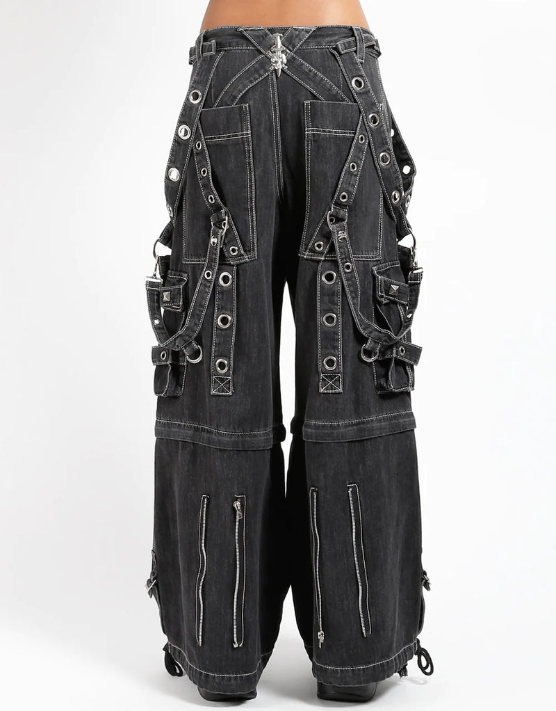 Super O-Ring Black Denim Pant