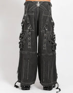 Super O-Ring Black Denim Pant