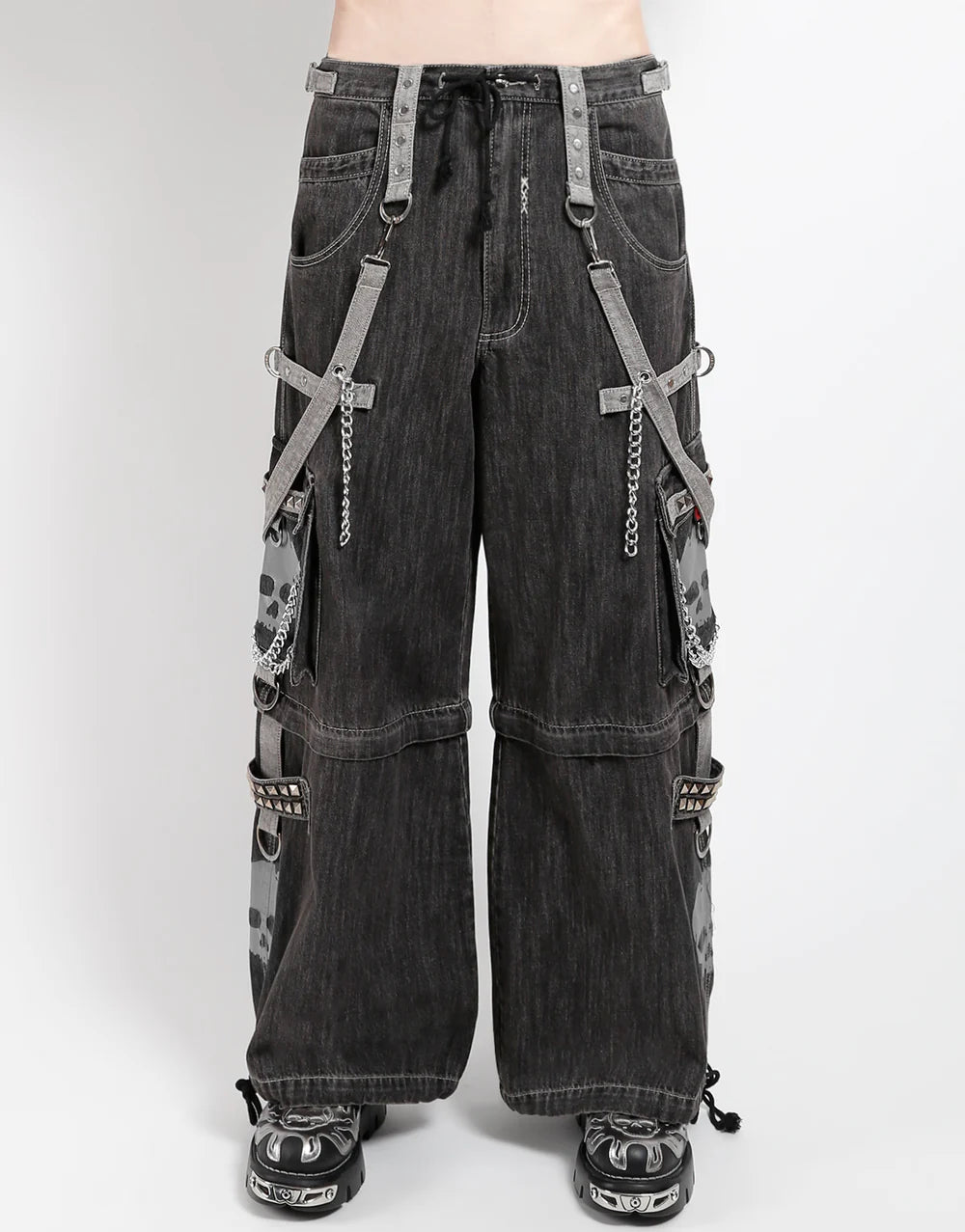 Super Skull Denim Pant Grey Sku