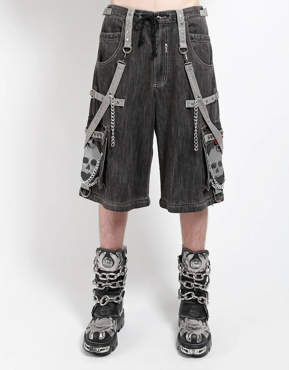 Super Skull Denim Pant Grey Sku
