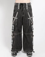 Super Skull Denim Pant Grey Sku