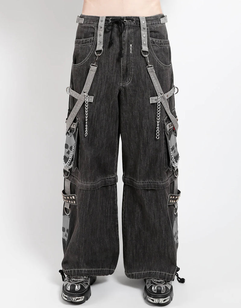 Super Skull Denim Pant Grey Sku