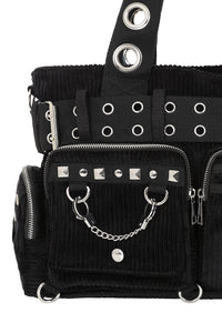 Sweet Revenge Blk Corduroy