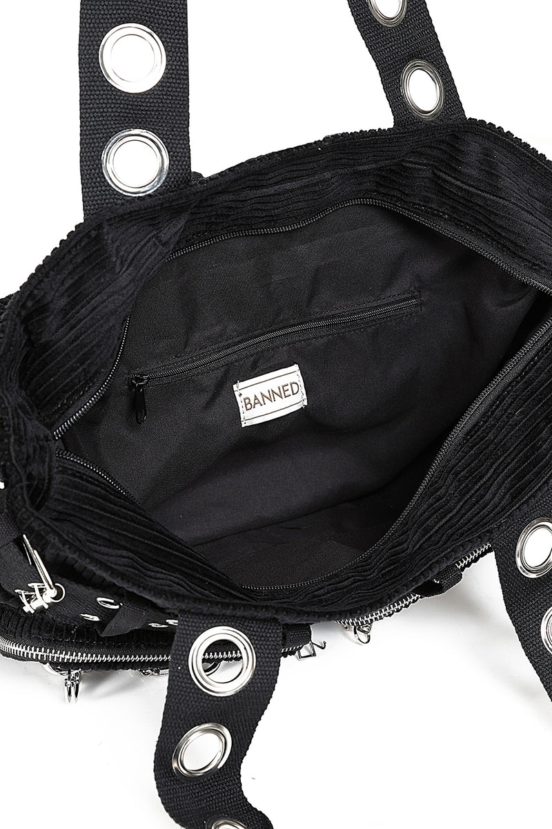 Sweet Revenge Blk Corduroy