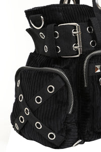 Sweet Revenge Blk Corduroy