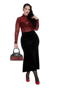 Red Leopard Animal Appeal Top