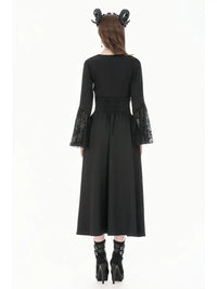 Corset Top w/ Lace Details Blk