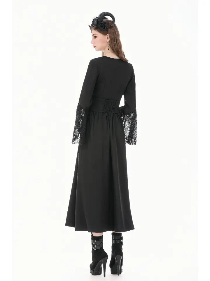 Corset Top w/ Lace Details Blk