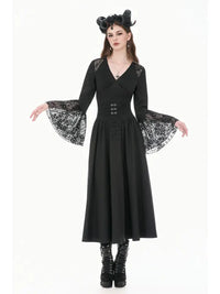 Corset Top w/ Lace Details Blk