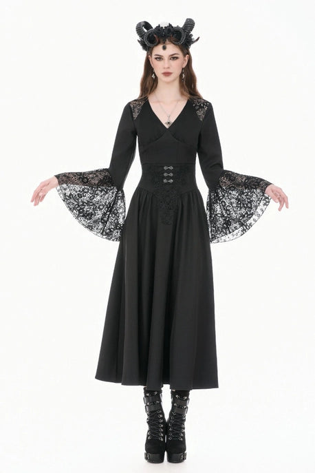 Corset Top w/ Lace Details Blk