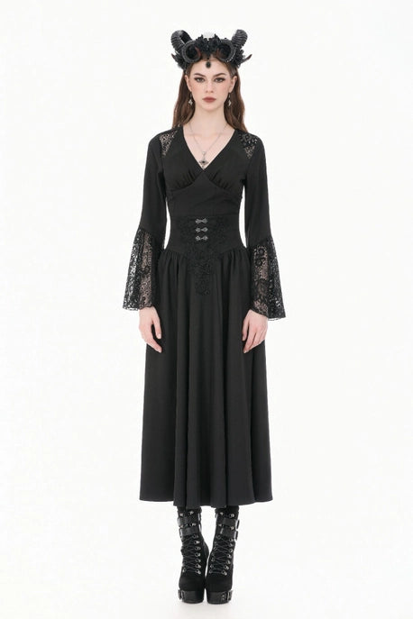 Corset Top w/ Lace Details Blk