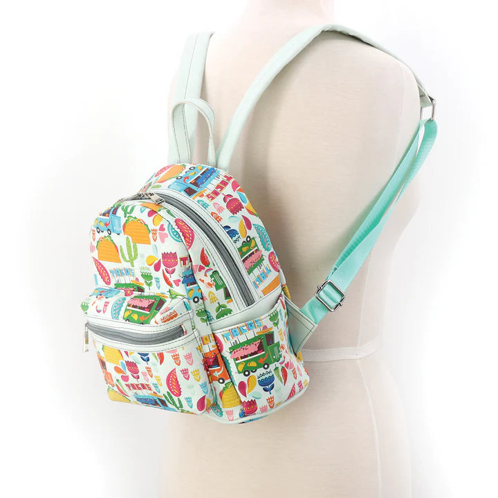 Taco Collage Mini Backpack
