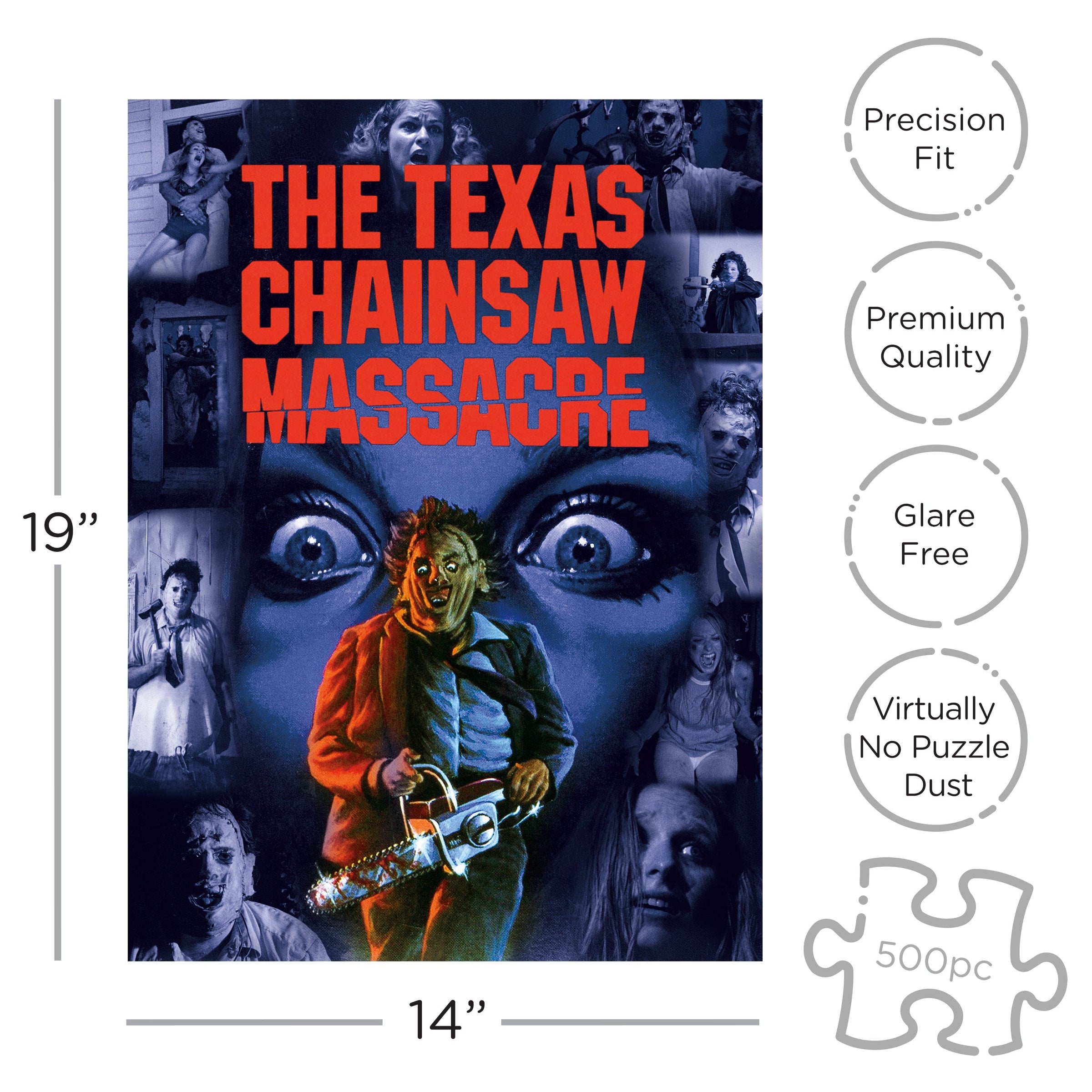 Texas Chainsaw Coffin 500pc.