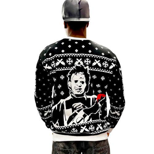 Texas Chainsaw Holiday Sweater