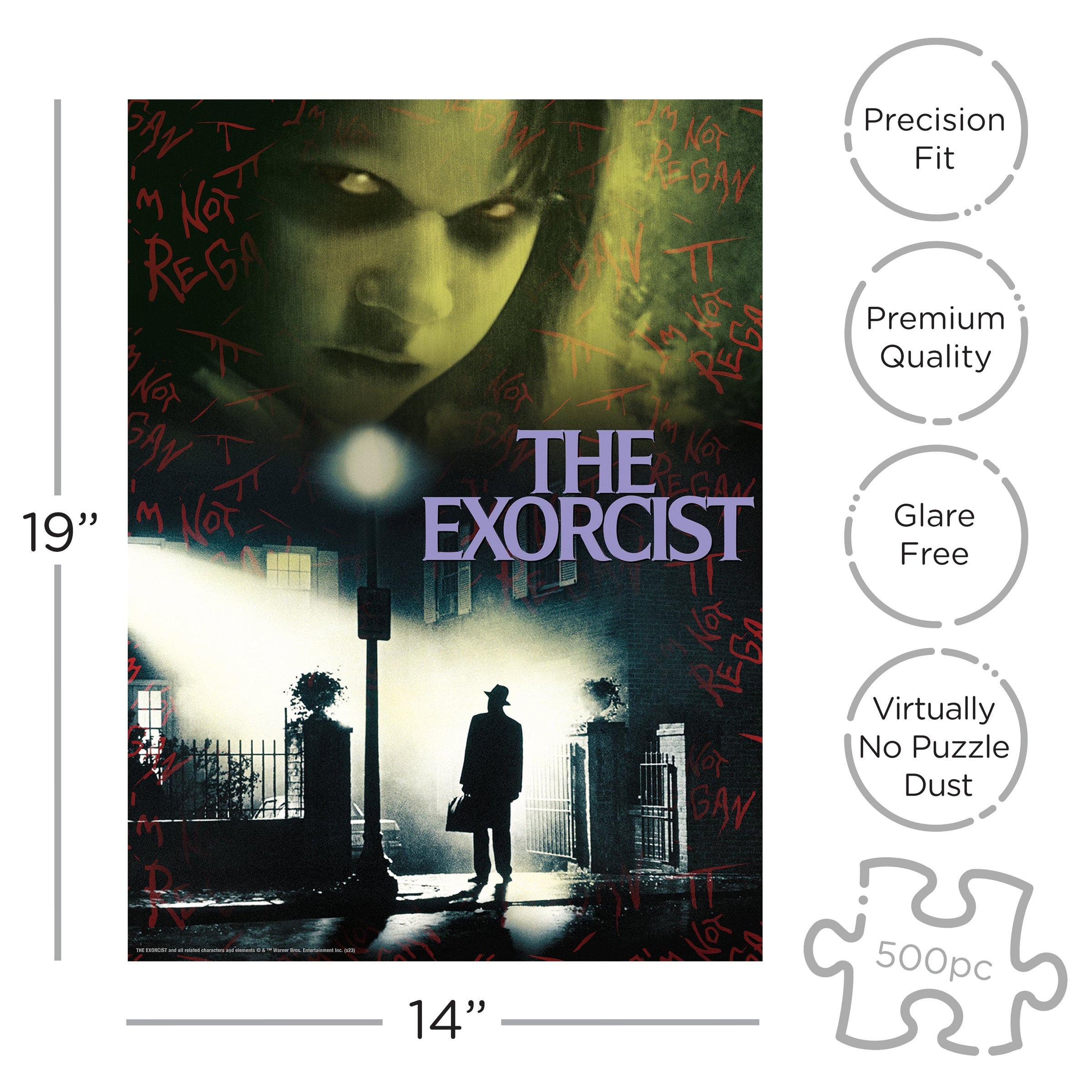 The Exorcist Coffin 500pc.
