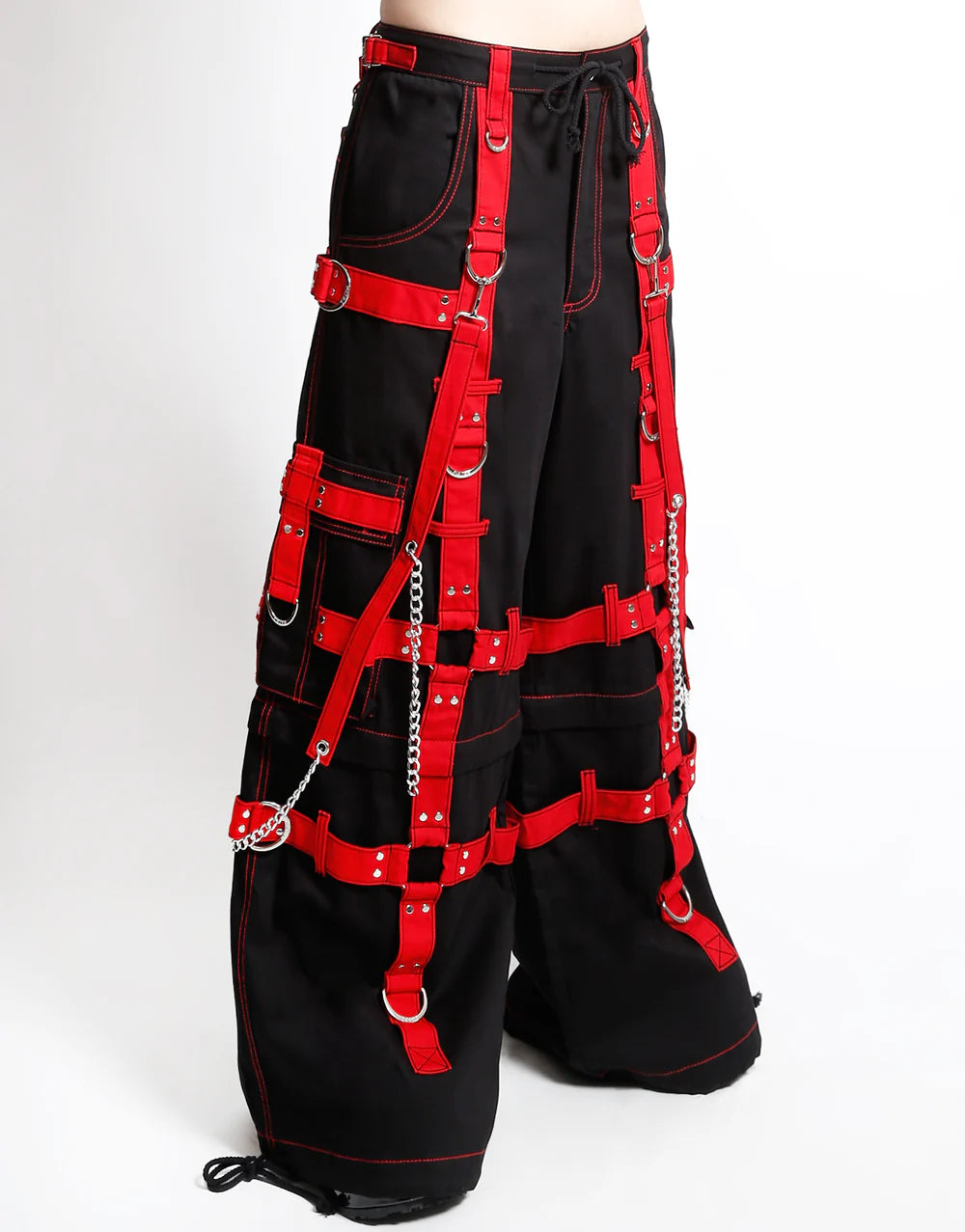 The Harness Pant Blk/Red