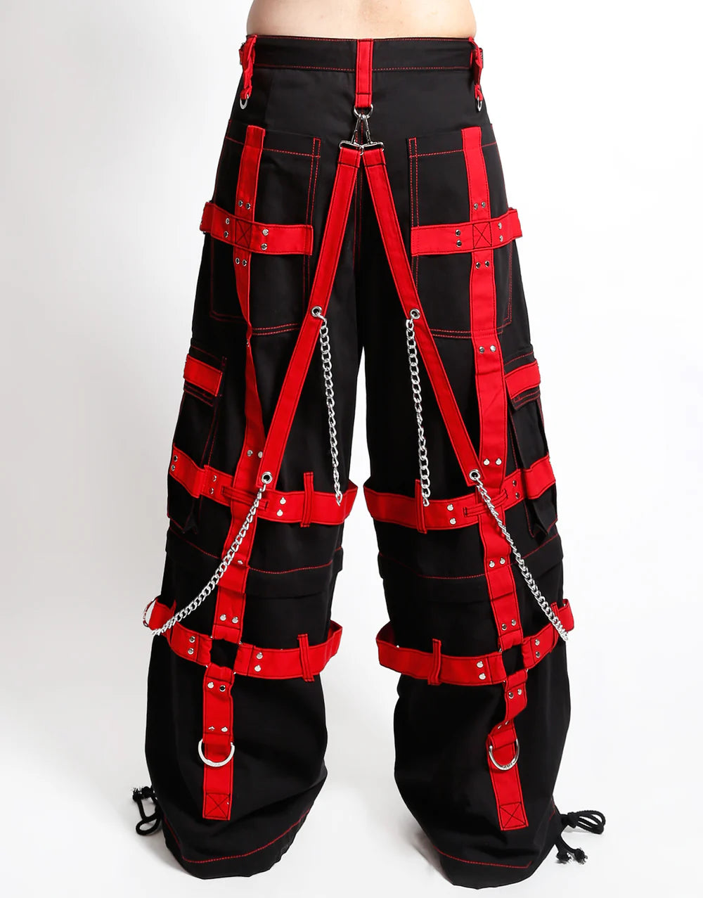 The Harness Pant Blk/Red
