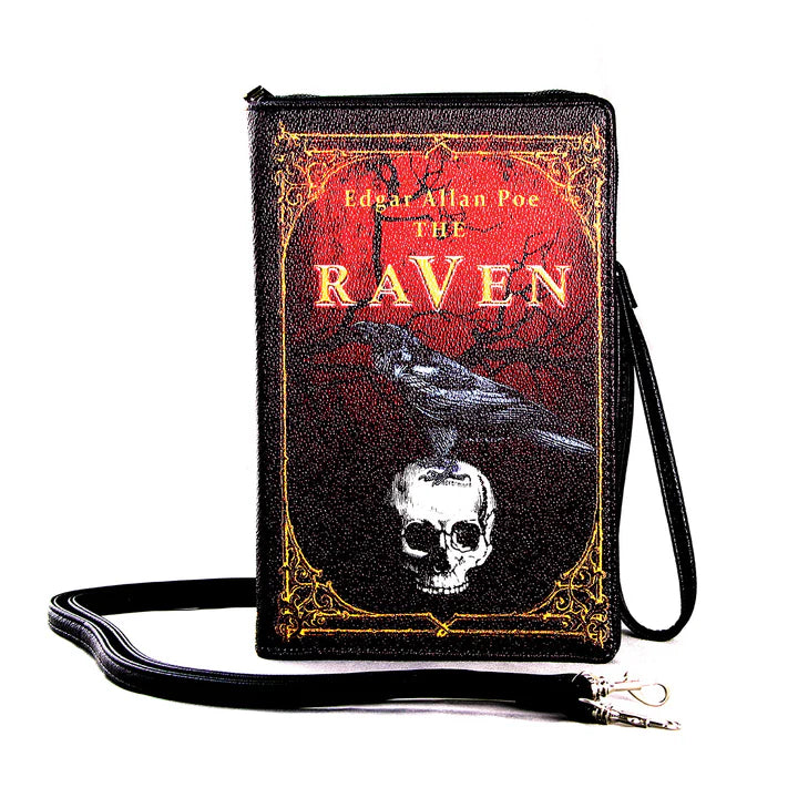 The Raven Vintage Book Clutch