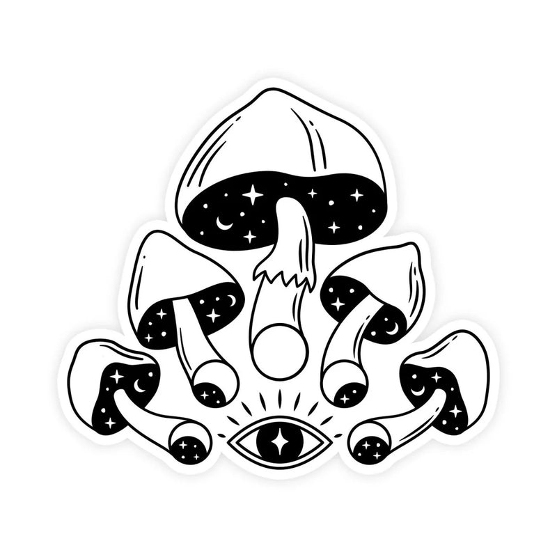 Third eye Mushroom Sticker