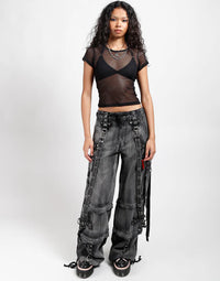 Three Step Pant Mechanical Wash