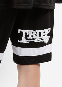 Tripp Nyc Logo Jersey Shorts Wh