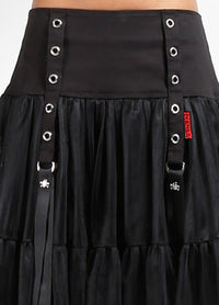 Tutu Ribbon Tulle Skirt Blk/Blk