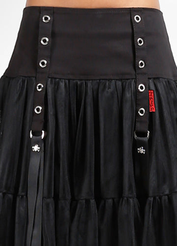 Tutu Ribbon Tulle Skirt Blk/Blk