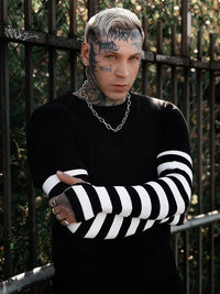 Specter Striped L/S Blk/Wht