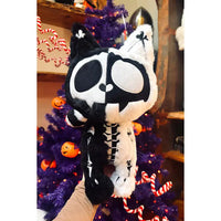 Splitzokitty Blk/Wht Plush Toy