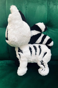 Splitzokitty Blk/Wht Plush Toy