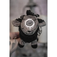 Plush Keychain-Black Sheep