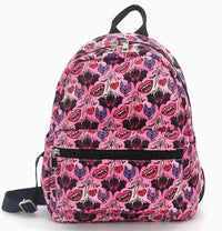 Vampire Smile & Bat Mini Backpa