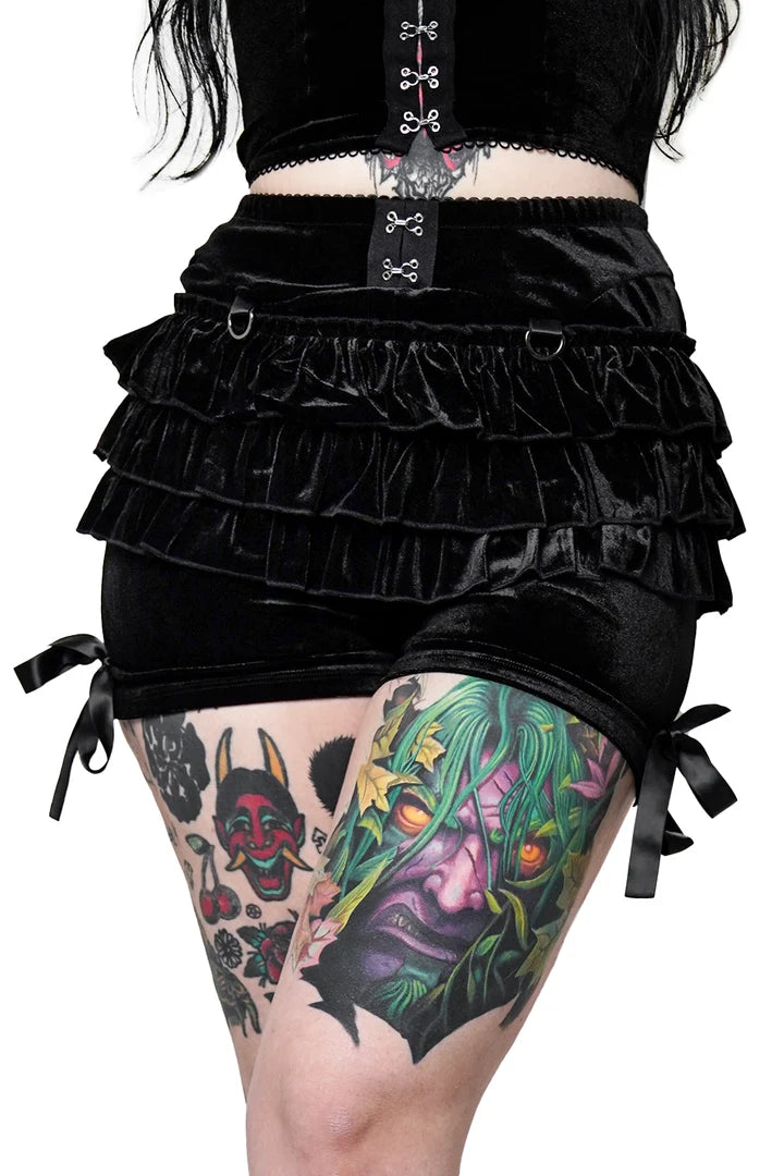 Velvet Rosemary Bloomers Blk