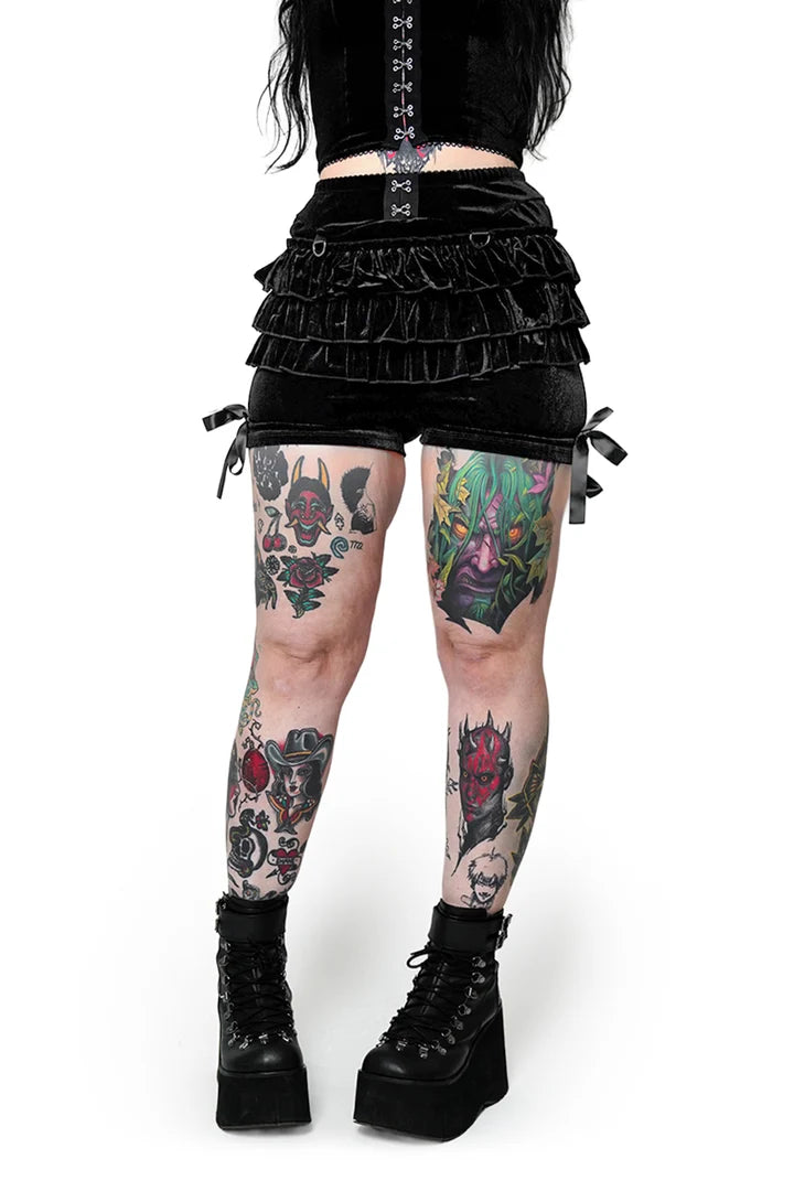 Velvet Rosemary Bloomers Blk